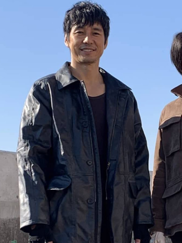 Kamen Rider Black Sun Hidetoshi Nishijima Trench Coat Kamen Rider Black Sun Hidetoshi Nishijima Coat