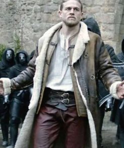 King Arthur Legend Of The Sword Charlie Hunnam Brown Coat