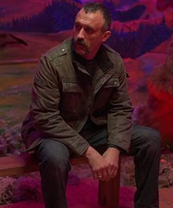 Oleksandr Yatsenyuk Pamfir Brown Leather Jacket