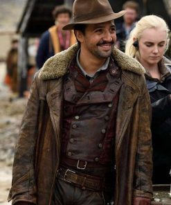Lee Scoresby His Dark Materials Distressed Brown Trench Coat