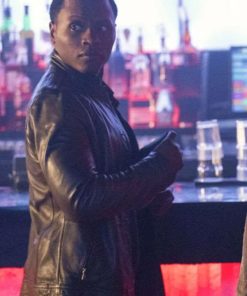 Malcolm Goodwin Tv Series iZombie Clive Babineaux Leather Jacket