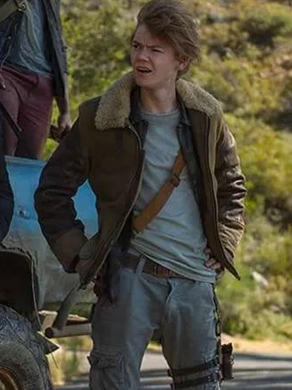 Maze Runner The Death Cure Thomas Brodie Sangster Leather Jacket Maze Runner The Death Cure Newt Jacket