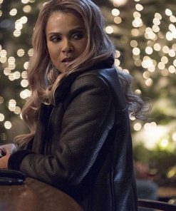 Lucifer Lesley-Ann Brandt Leather Shearling Jacket