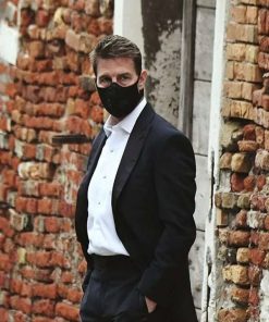 Tom Cruise Mission Impossible – Dead Reckoning Ethan Hunt Black Suit