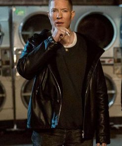 Tommy Egan TV Series Power Shearling Hooded Jacket