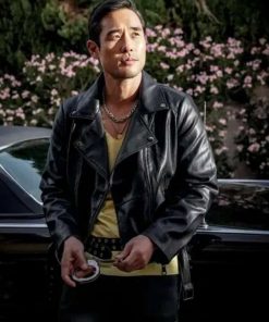 Raymond Lee Quantum Leap Black Leather Jacket
