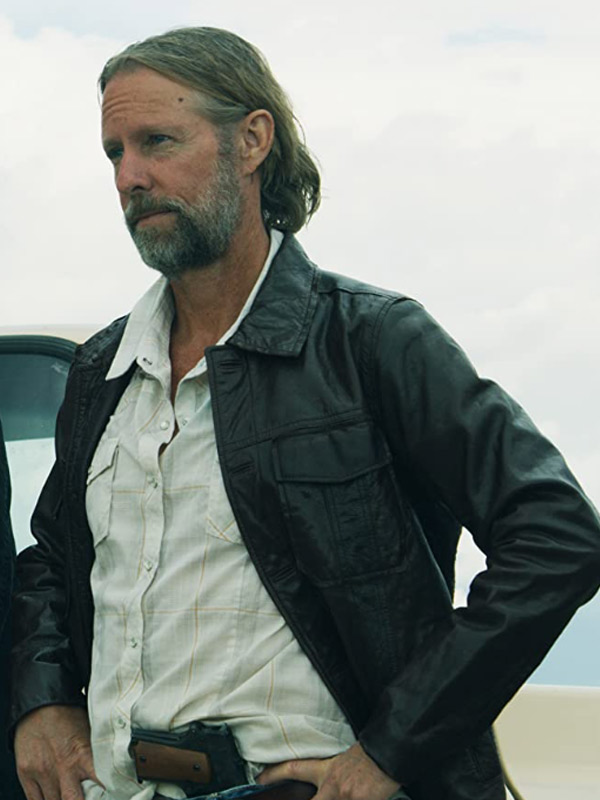 Rick Death Hunt 2022 Rick Amsbury Black Leather Jacket Death Hunt Rick Amsbury Leather Jacket