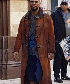 Robin Hood Jamie Foxx Leather Coat
