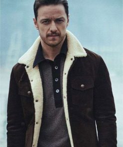 His Dark Materials Lord Asriel Shearling Jacket