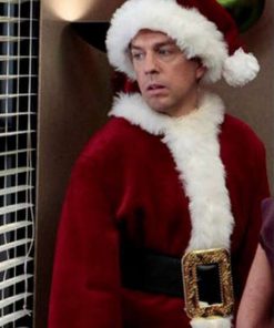 Ed Helms The Office Santa Costume Jacket