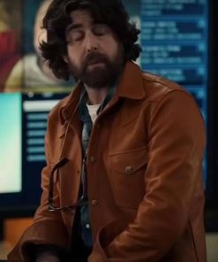 The Equalizer Adam Goldberg Brown Jacket