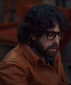 The Equalizer Harry Keshegian Brown Leather Jacket