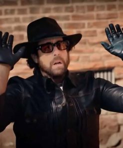 Adam Goldberg The Equalizer Black Leather Jacket