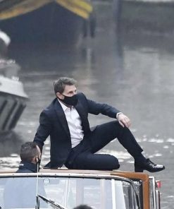 Tom Cruise Mission Impossible – Dead Reckoning Ethan Hunt Black Suit