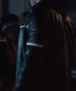 Tom Pelphrey American Murderer Black Leather Jacket