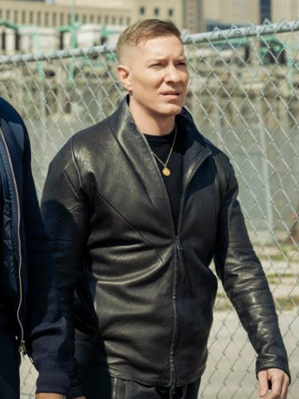Tommy Egan Power Book IV Force Black Leather Jacket Power Book IV: Force Joseph Sikora Black Leather Jacket