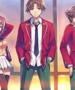 Classroom of the Elite Kiyotaka Ayanokoji Red Blazer Coat