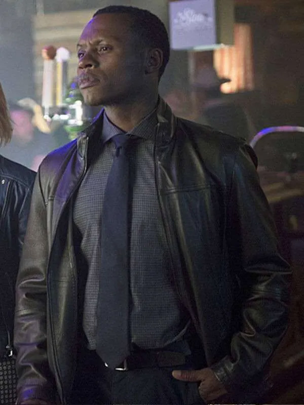 Tv Series iZombie Clive Babineaux Leather Jacket Malcolm Goodwin iZombie Brown Jacket