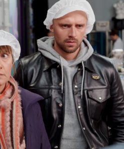 Oliver Walker The Art of Love Black Leather Jacket