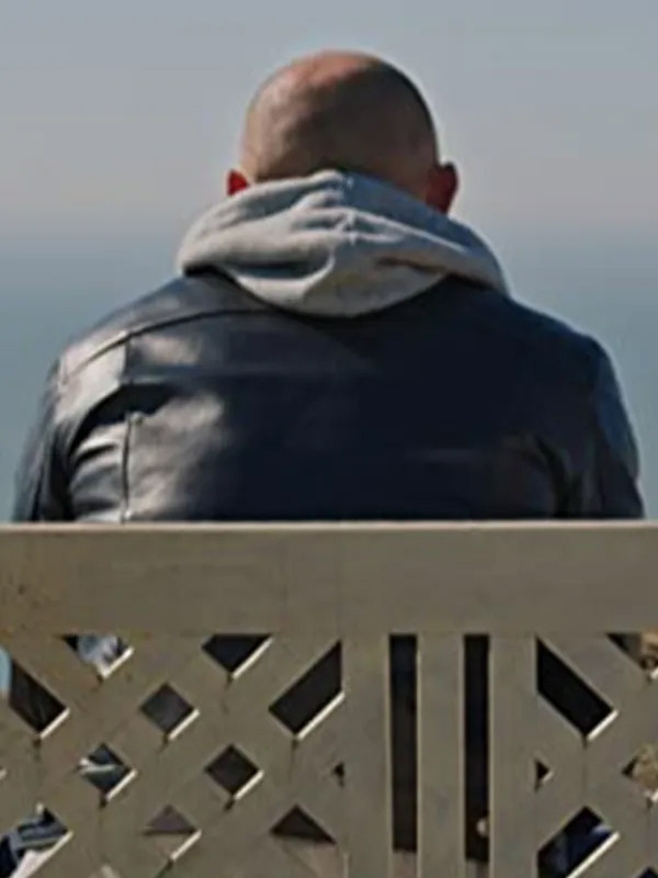 Adam Kowinski The Art of Love 2021Black Leather Jacket Adam Kowinski The Art of Love 2021 Oliver Walker Black Leather Jacket