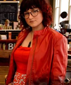 Alexandra Movie Hoodie 2022 Bre Beverly Red Leather Jacket