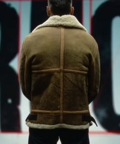 Joel Sánchez Berlin 2023 Brown Shearling Jacket