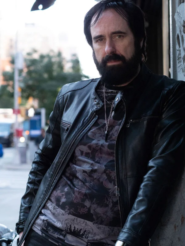 Charles Poughkeepsie Is for Lovers Bill Connington Black Leather Jacket Poughkeepsie Is for Lovers Bill Connington Leather Jacket