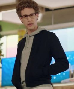 Zoey’s Extraordinary Playlist Noah Weisberg Black Bomber Jacket