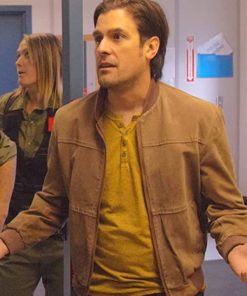 Sukunka Gary Vincent Brown Bomber Jacket