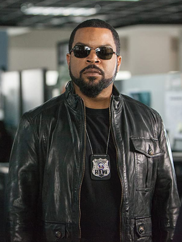 James Payton Ride Along Black Leather Jacket Ice Cube Ride Along Black Leather Jacket