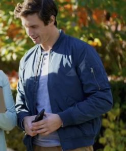 Josh Don't Forget I Love You 2021 Clayton James Blue Bomber Jacket