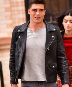 Katy Keene Zane Holtz Black Leather Jacket