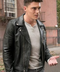 KO Kelly Katy Keene Black Leather Jacket