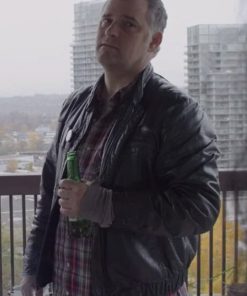 The Week They Won Gabriel Carter Black Leather Jacket