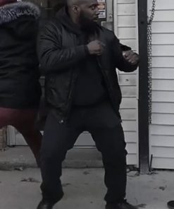 Lance Love Amongst Friends 2022 Carlos Clark Black Leather Jacket