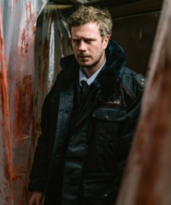 Kto tam? Tikhon Zhiznevskiy Black Leather Jacket