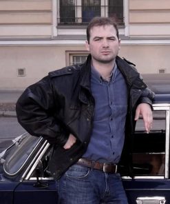 Michal Wagner Vladimir's Choice Black Leather Jacket