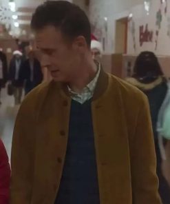 Christmas with You Freddie Prinze Jr Brown Leather Jacket