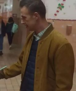 Miguel Christmas with You Brown Bomber Suede Leather Jacket