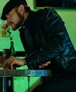 Authorized to State Mikhail Ignatov Black Leather Jacket