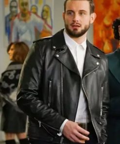 Josh Younger Leather Biker Jacket
