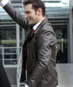 Hear Me Utku Coskun Leather Jacket