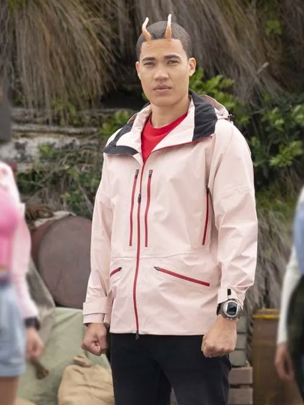 Power Rangers Dino Fury 2021 Zayto Jacket TV Series Power Rangers Dino Fury 2021 Zayto Jacket