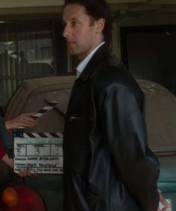 Scott Knight The Green Woman Black Leather Jacket