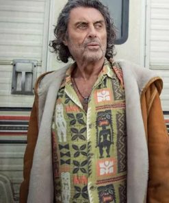 Mr. Wednesday TV Series American Gods Ian McShane Leather Jacket