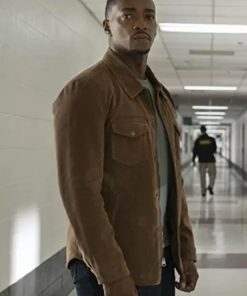 The Falcon and the Winter Soldier Anthony Mackie Brown Jacket