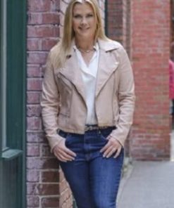 Tracy Goodwyn The Wedding Veil 2022 Beige Biker Jacket