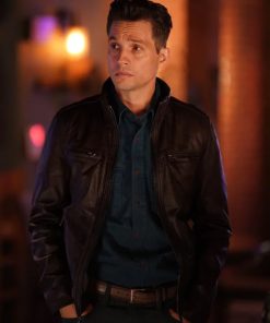 Logan Marshall-Green Big Sky S02 Brown Leather Jacket