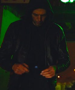 Evocation Justin Heinz Black Leather Jacket