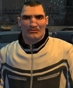 Albanian Video Game Grand Theft Auto IV Leather Jacket